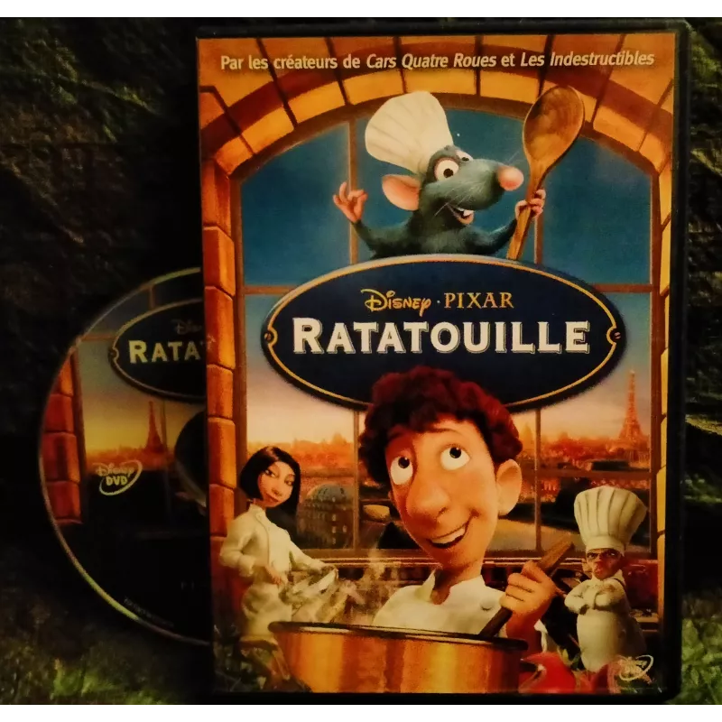 DVD Ratatouille - Film Animation 2007 Walt Disney Pixar