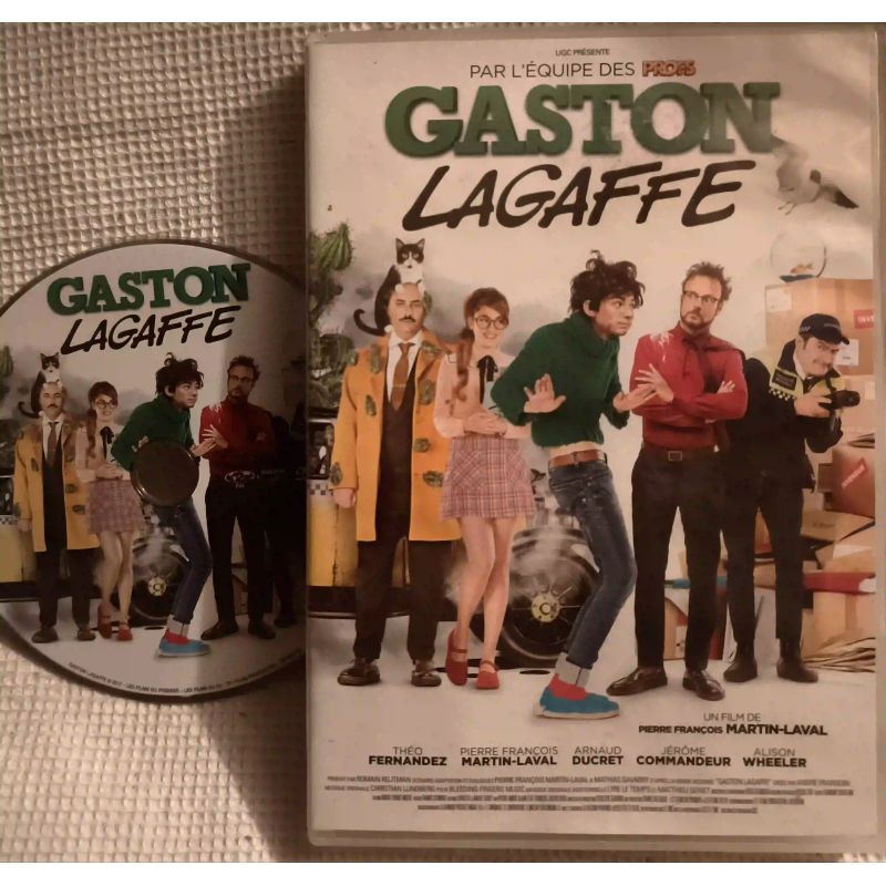 Gaston Lagaffe - Martin-Laval Commandeur Film DVD VF 2018