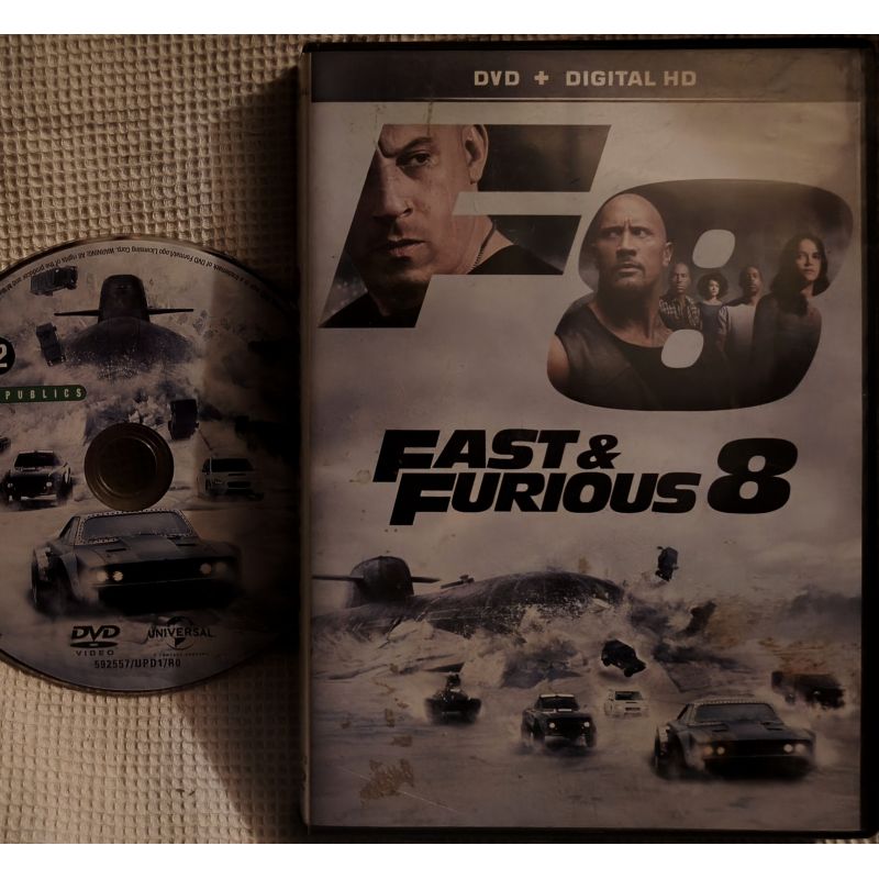 Fast and furious 8 - Gary Gray Diesel Dwayne Johnson Statham Theron Film DVD VF 2017