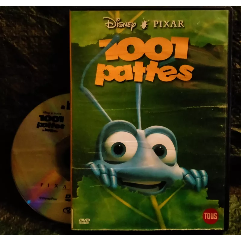 DVD 1001 Pattes - Film Animation 1998 Walt Disney Pixar