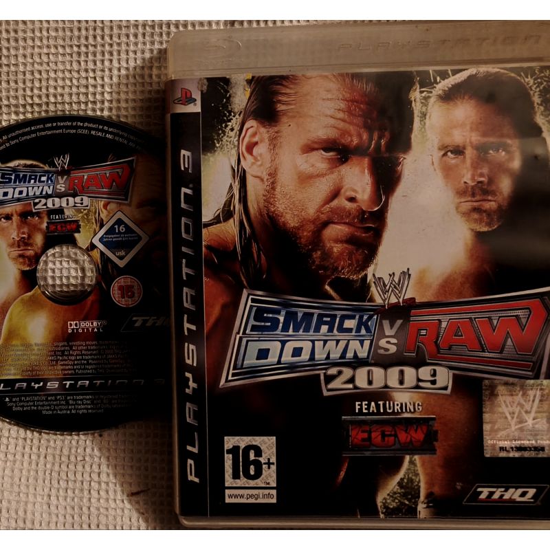 Smackdown vs Raw 2009 - Jeu Video PS3
