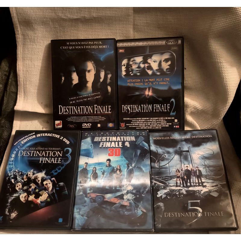 Destination finale Pack 5 Films 6 DVD + 3D VF