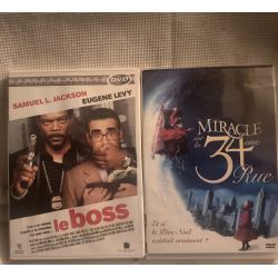 Richard Attenborough Pack 2 Films DVD VF Le boss Miracle sur la 34ème rue