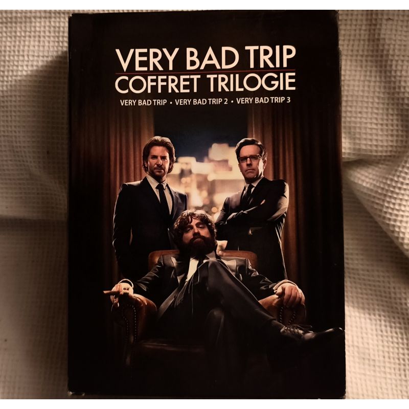 Very bad trip coffret Trilogie 3 Films DVD VF Bradley Cooper