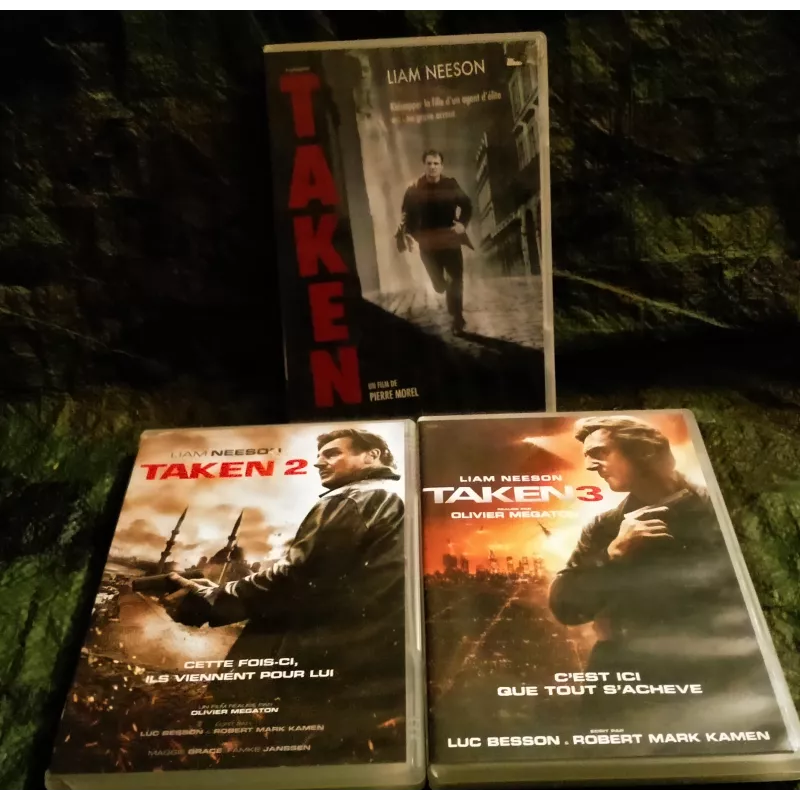 Taken Pack Trilogie 3 Films DVD Liam Neeson