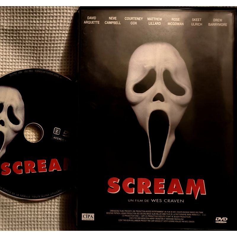 Scream - Craven Courtney Cox Barrymore Film DVD VF 1996