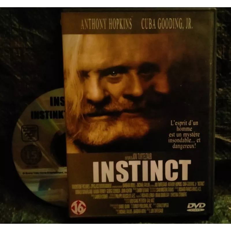 Instinct - Jon Turteltaub - Anthony Hopkins - Donald Sutherland Film DVD 1999