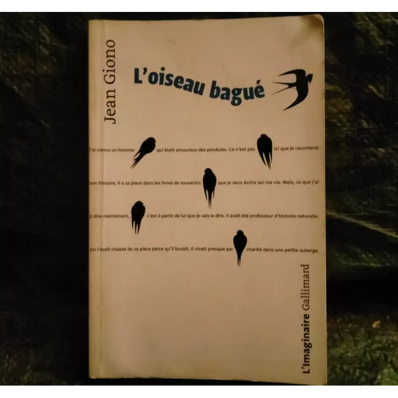 L'oiseau bagué - Jean Giono Livre