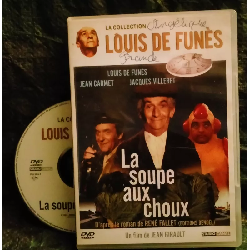 La soupe aux choux - Girault de Funès Carmet Villeret Film DVD 1981
