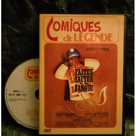 Faites sauter la banque - Jean Girault - Louis de Funès - Jean-Pierre Marielle  Film DVD 1964