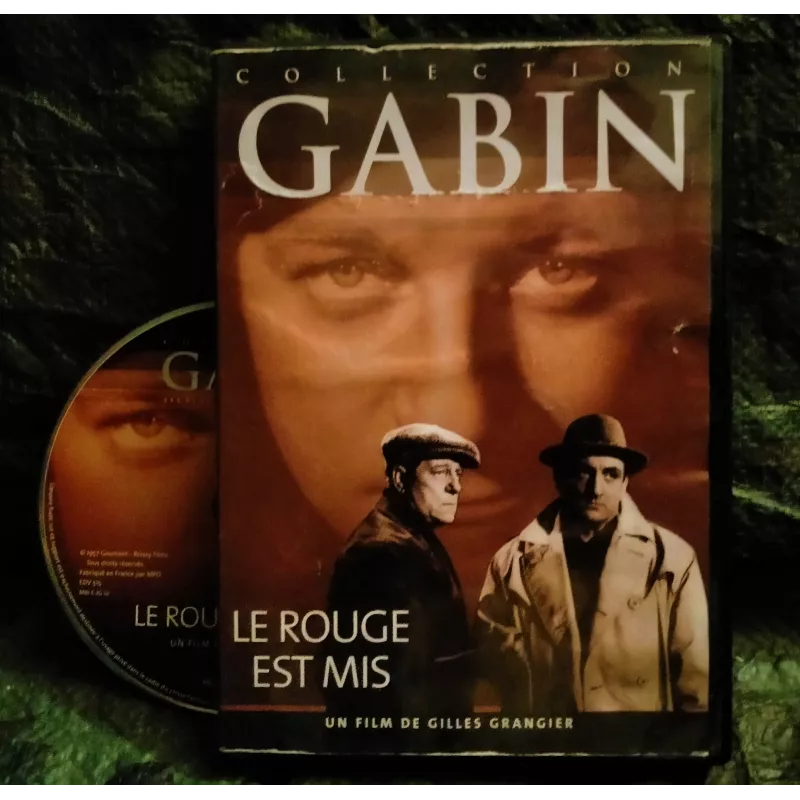Le rouge est mis - Gilles Grangier - Jean Gabin - Lino Ventura - Annie Girardot  Film DVD 1957