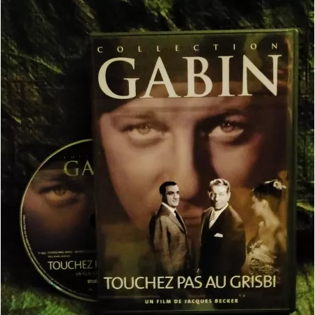 Touchez pas au Grisbi - Jacques Becker - Jean Gabin - Lino Ventura - Jeanne Moreau  Film DVD 1954