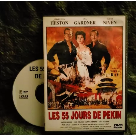 DVD Les 55 Jours de Pékin - Nicholas Ray Heston Gardner Niven Film 1963