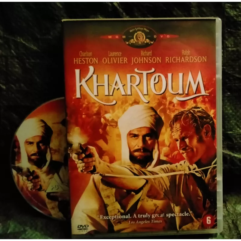 DVD Khartoum - Dearden Heston Film 1966