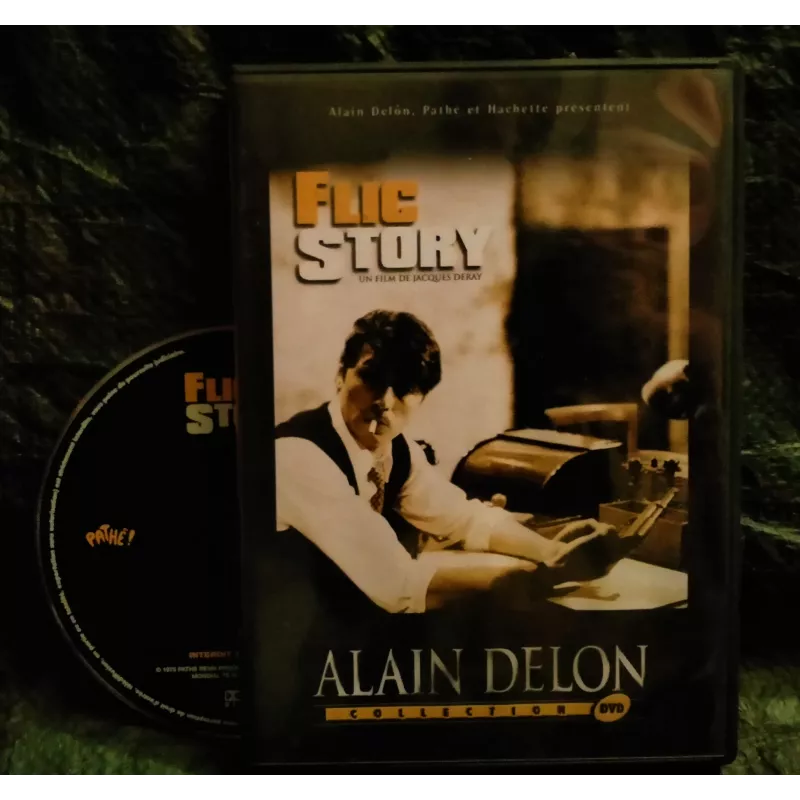 Flic Story - Jacques Deray - Alain Delon - Jean-Louis Trintignant  Film DVD 1975