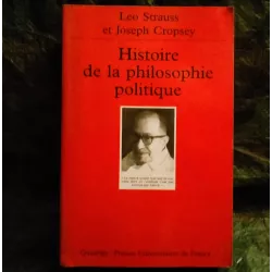 Histoire de la philosophie politique - Leo Strauss et Joseph Cropsey Livre