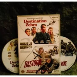 DVD Bastogne et Destination Zébra - édition 2 Films Hudson Borgnine