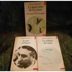 Roland Barthes Pack 3 Livres