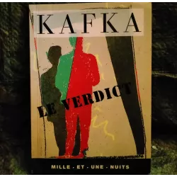 Le Verdict - Franz Kafka  Livre