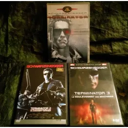 Terminator Pack Trilogie 3 Films DVD Cameron - Schwarzenegger - Hamilton