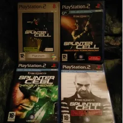 Splinter Cell Pack 4 Jeux Video PS2