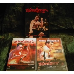 Bloodsport Trilogie Pack 3 Films DVD Jean-Claude Van Damme