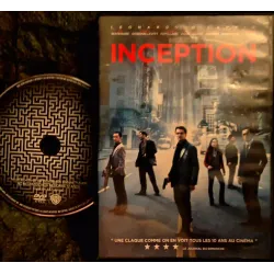 Inception - Nolan DiCaprio Berenger Caine Hardy Cotillard Film DVD VF 2010