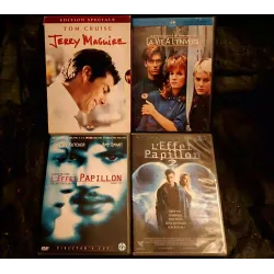 Eric Stoltz Pack 4 Films 5 DVD VFJerry Maguire L'amour à l'envers L'effet papillon