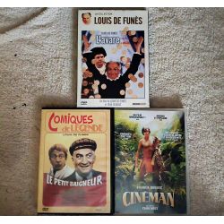 Michel Galabru Pack 3 Films DVD VF L'avare Cinéman Le petit baigneur
