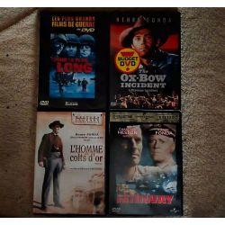 Henry Fonda Pack 4 Films DVD VF Le jour le plus long L'homme aux colts d'or L'étrange incident La bataille de Midway