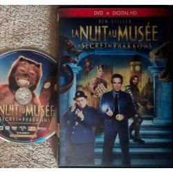 La nuit au musée 3 Le secret des pharaons - Ben Stiller Owen Wilson Robin Williams Film DVD VF 2015