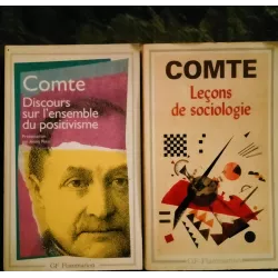 AugusteComte Pack 2 Livres Flamarion